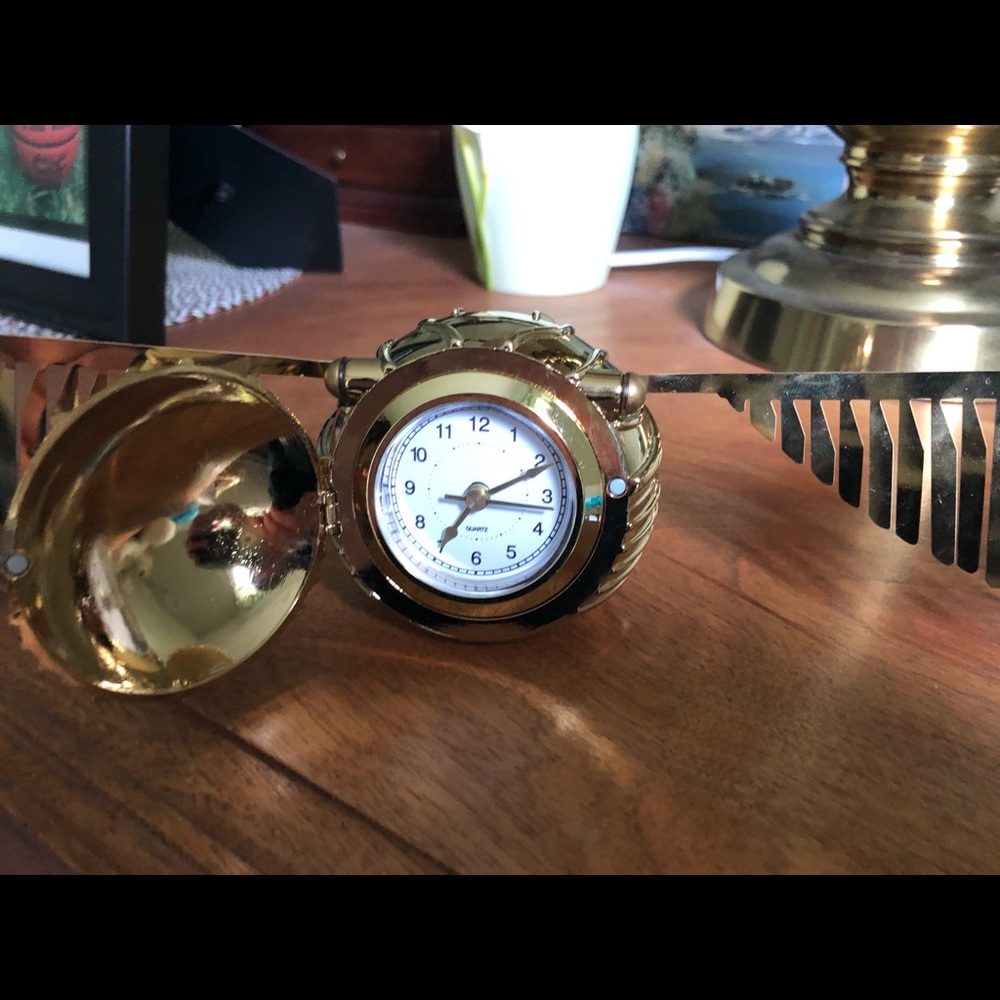 Harry Potter Golden Snitch Clock/Decor from PBteen